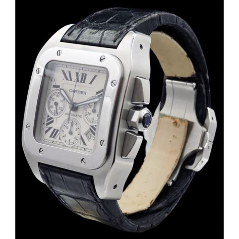 montre cartier homme prix|montre cartier santos 100 prix.